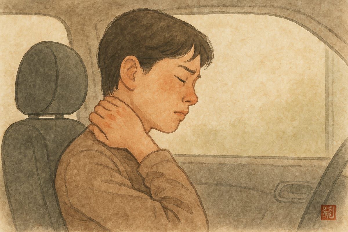 교통사고 후유증, "그때는 괜찮았는데" 며칠 뒤 찾아오는 통증의 정체
