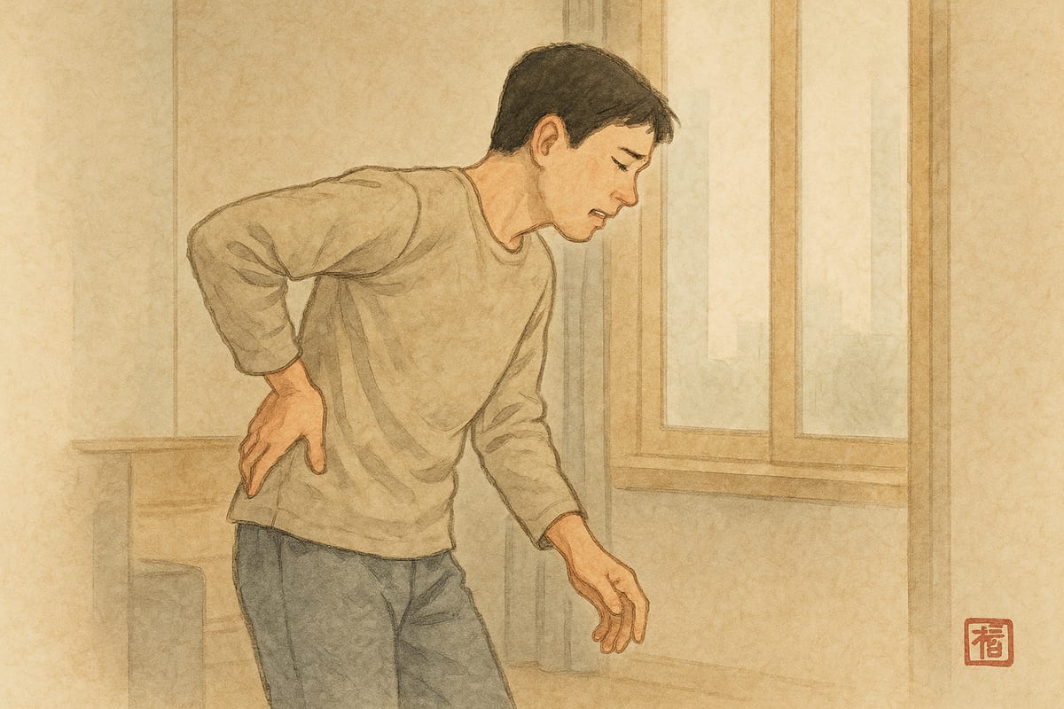 갑자기 '뜨끔' 허리를 삐끗하셨나요? — 급성 요부 염좌, 처음 며칠을 살펴드립니다
