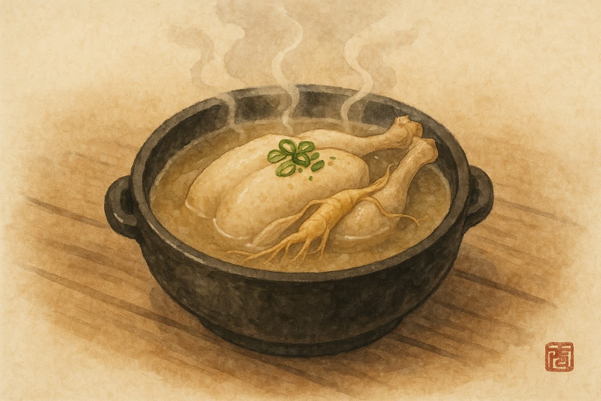 복날 삼계탕, 더운데 왜 뜨거운 걸 먹을까 — 이열치열 이야기